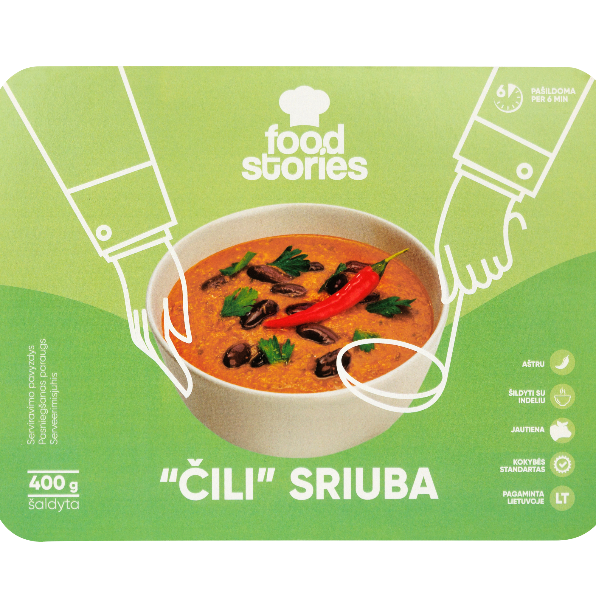 Šaldyta „Čili“ sriuba