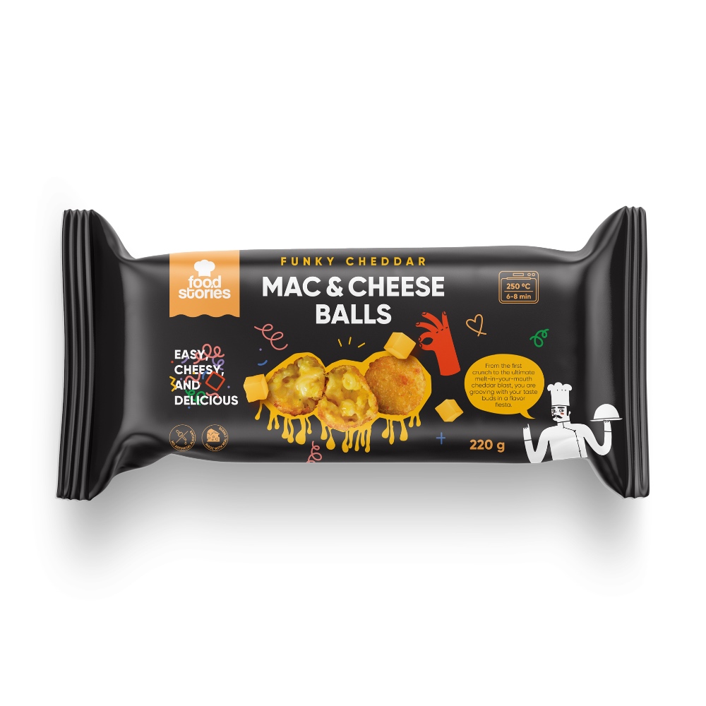 Funky Cheddar Mac&Cheese Balls